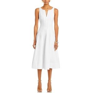 Aqua White Maxi Dress